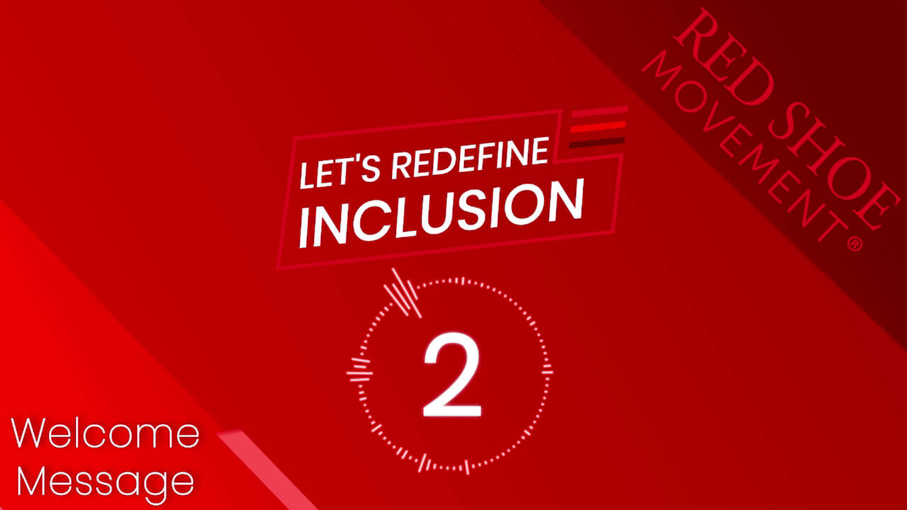 Frame de video Let's redefine inclusion